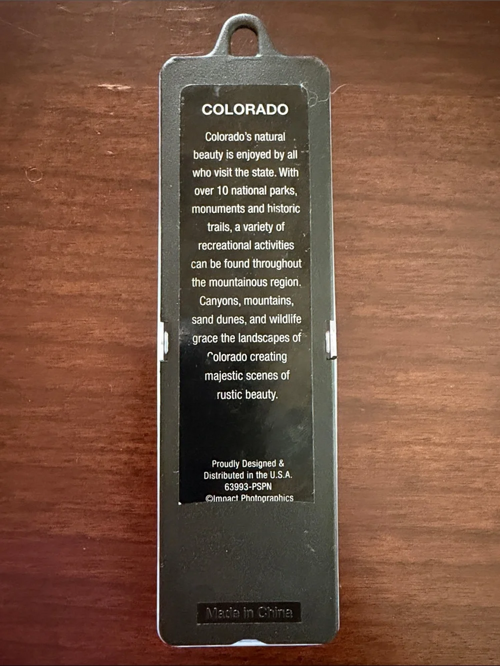 Colorado Collectible Spoon in Silver - Decorative Serving Spoon